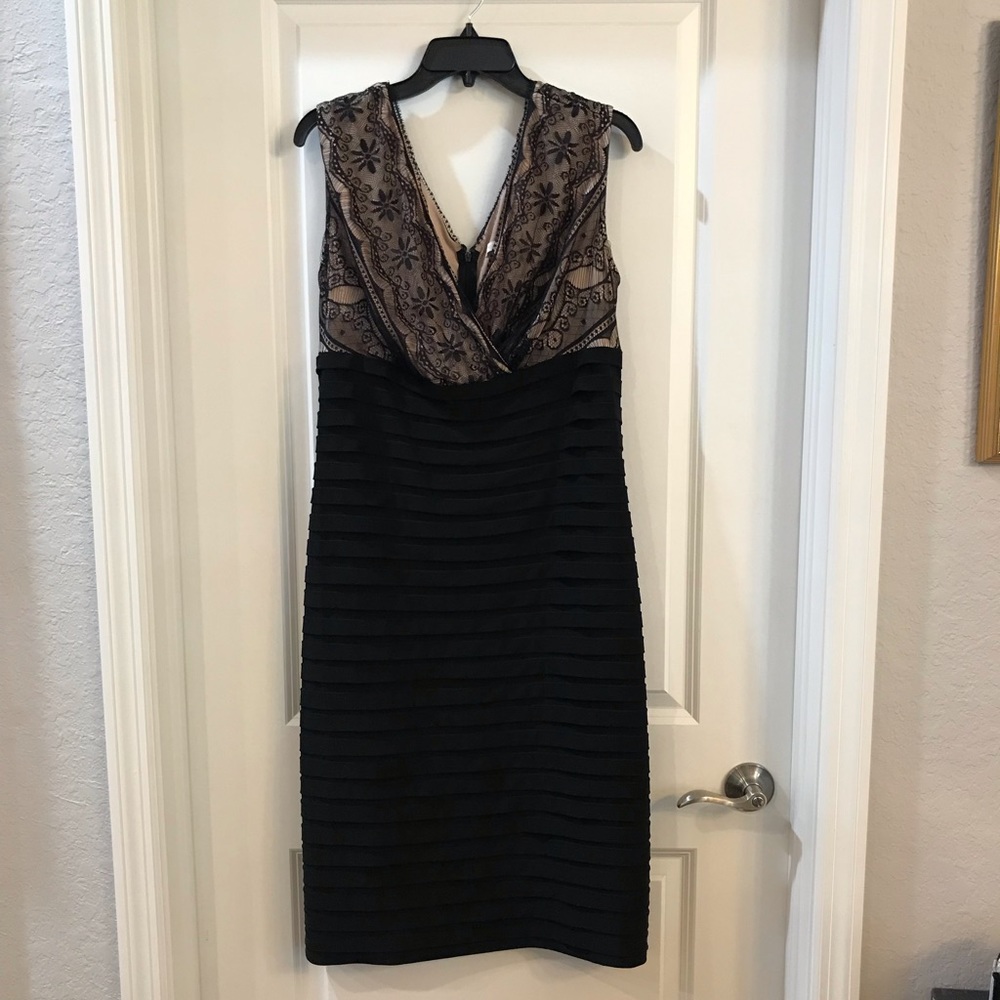 Signature Lana Empire Waist lace dress